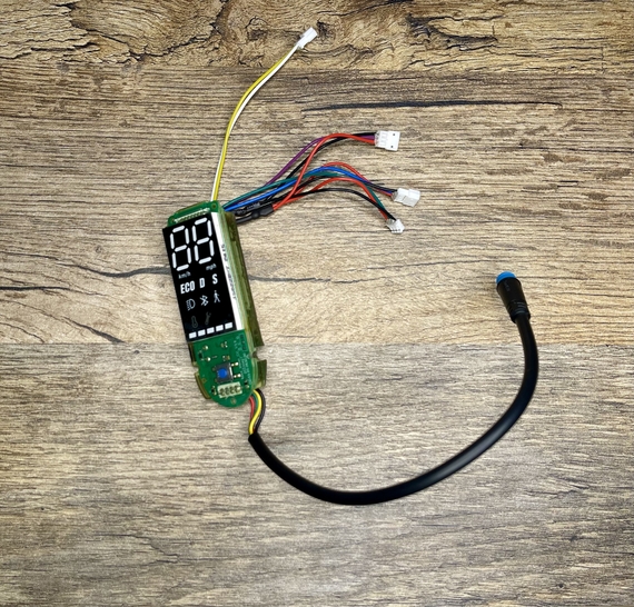 Рулевая плата для электросамоката Ninebot Max G30 под 2 ручки тормоза, без Bluetooth (Оригинал) - фото 1